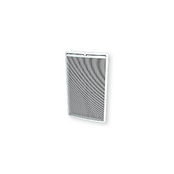 Carrera Radiateur Panneau rayonnant Vertical LCD Aluminium Blanc 1500W LOGAN