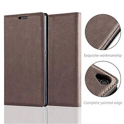 Avis Cadorabo Coque Sony Xperia Z3 Etui en Brun