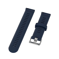 Bracelet de remplacement compatible pour Garmin Forerunner 245/245M Breathing Surface Bleu nuit