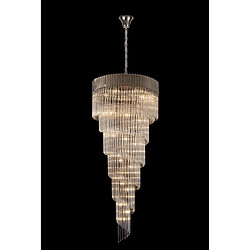 Avis Luminaire Center Suspension 31 ampoules Nickel poli