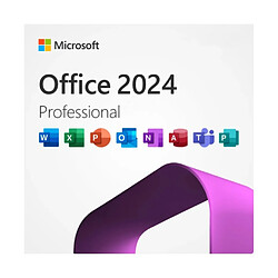 Microsoft Office 2024 Professionnel (Pro) - Clé licence à télécharger - Livraison rapide 7/7j