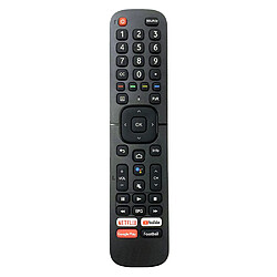 GUPBOO ERF2J60H pour télécommande vocale Hisense TV 32E5610FS NETFLIX YouTube