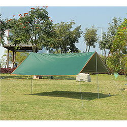 Universal Fournitures de camping extérieures, bâches, protection contre la pluie et crème solaire, plage, revêtement argenté Pergola(Vert)