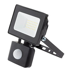 Projecteur LED de chantier - Technologie Sensor - 10W 900Lm IP65 6500K - Noir - A+ - Zenitech