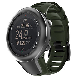 Remplacement du bracelet de la montre en TPE pour SUUNTO AMBIT3 Vert