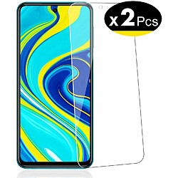 Verres Trempés X2 pour Xiaomi Redmi Note 9 Little Boutik®