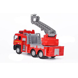 Universal Modèle de camion de pompiers en alliage 1: 36, camion à échelle, pétrolier à eau, jouet