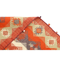 Acheter Vidal Tapis de laine 216x142 orange Jajim