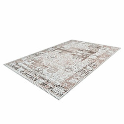 Acheter Paris Prix Tapis Vintage à Poils Courts Galaxy VI Beige 200 x 290 cm