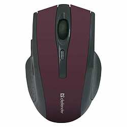 Souris Defender 52668 Rouge