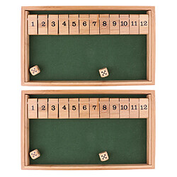 Jeu de table jeu de table Shut the Box