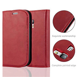 Avis Cadorabo Coque Samsung Galaxy S3 MINI Etui en Rouge