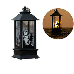 Wewoo Guirlande LED 2 PCS Halloween Portable Simulation Flamme Lumière Décoration Accessoires Bureau Ghost Hand