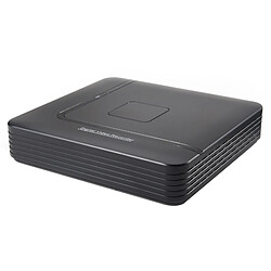 Wewoo Vidéosurveillance noir H.264 1080N Mini DVR AHD, Support AHD / TVI / CVI / CVBS / Signal IP