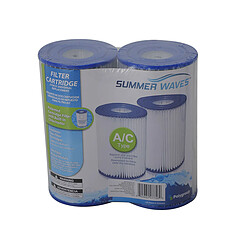 Avis Lot de 2 cartouches de filtration A/C - Summer Waves