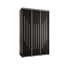 Abiks Meble Armoire DAVOS 8 À Portes Coulissantes 235,2/150/45 3 Portes