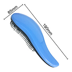 Brosse à Cheveux Peignes à Cheveux Sans Enchevêtrement Peigne Démêlant à Poignée Unique Bleu