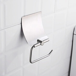 Acheter Universal Porte-papier pour toilettes brossées avec couvercle étanche Porte-papier pour toilettes en acier inoxydable