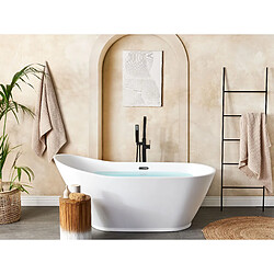 Beliani Baignoire îlot blanche 170 x 75 cm LONDRINA