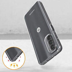 Avis Avizar Coque Motorola Moto G52 et G82 Silicone Gel Flexible Fine et Légère Transparent