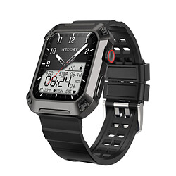 Smartwatch rogbid Tank s2 cadran noir 46mm bracelet en caoutchouc smartwatch