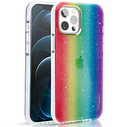 Ozzzo coque arriere kingxbar ombre pour iphone 12 pro max multicolore