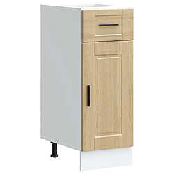 vidaXL Armoire de cuisine Porto chêne sonoma bois d'ingénierie