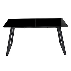 Avis Beliani Table de repas TOURAN Noir