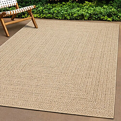 vidaXL Tapis ZIZUR 240x240 cm aspect de jute intérieur et extérieur