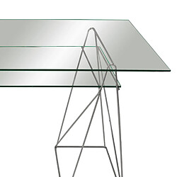 Avis Plateau de table Alexandra House Living Transparent Lot 2 Pièces