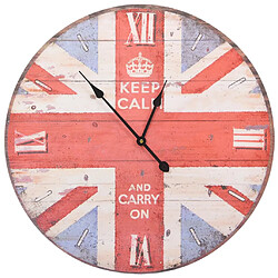 vidaXL Horloge murale vintage Royaume-Uni 60 cm