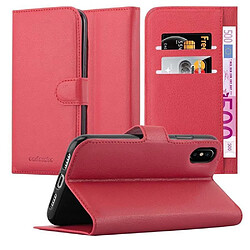 Cadorabo Coque iPhone XS MAX Etui en Rouge