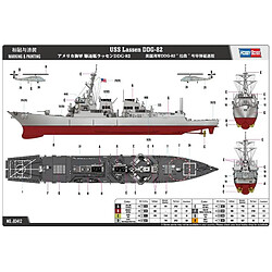 Hobby Boss Maquette Bateau Uss Lassen Ddg-82