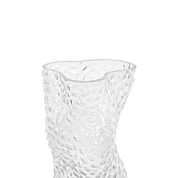 Acheter Beliani Vase à fleurs ELATOS Verre 23 cm Transparent