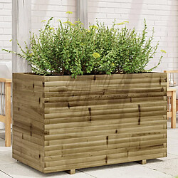 vidaXL Jardinière 110x60x72 cm bois de pin imprégné