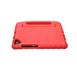 Acheter Coque en TPU poignée antichoc EVA avec support rouge pour votre Samsung Galaxy Tab A 8.0 Wi-Fi (2019) SM-T290/Tab A 8.0 LTE (2019) SM-T295