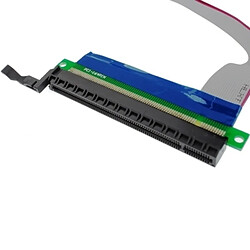 Avis Wewoo Câble d'extension Flex PCI-E Express 16X vers 1X