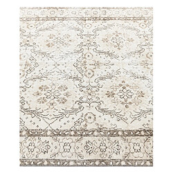 Avis Vidal Tapis de laine 236x137 beige Ultra Vintage