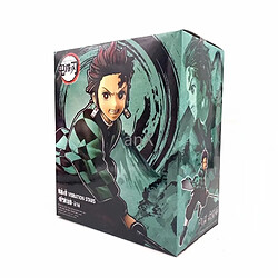 Universal 15cm Kamado Tanjirou Action Figure No Yaiba Figure Agatsuma Zenitsu Nezuko Battle Scene Model Toys(Coloré)