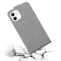 Cadorabo Coque iPhone 12 MINI Etui en Gris pas cher