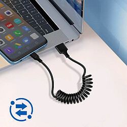 Acheter Avizar Câble USB vers Micro-USB 2A Extensible de 35cm à 80cm Charge Rapide Noir