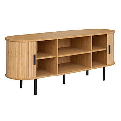 Acheter Bestmobilier Kofu - meuble tv - bambou - 140 cm