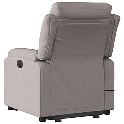 Acheter Maison Chic Fauteuil Relax pour salon, Fauteuil inclinable de massage Taupe Tissu -GKD64118