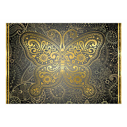 Artgeist Papier peint - Golden Butterfly [147x105]