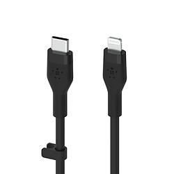 Avis Cbl Silicone USB-C LTG 2M noir Belkin Cbl Silicone USB-C LTG