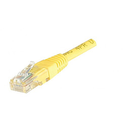 Abi Diffusion Cordon RJ45 catégorie 5e U/UTP jaune - 2 m