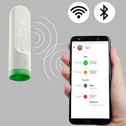 Acheter Thermomètre Temporal Connecté Wifi Bluetooth HotSpot Sensor Withings - Blanc