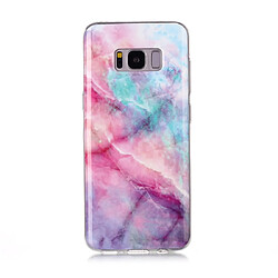 Wewoo Coque Souple Pour Galaxy S8 + Dessin en couleur Motif IMD Fabrication Soft Case TPU Pink Sky