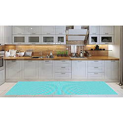 Alter Chemin de cuisine, 100% Made in Italy, Tapis résistant aux taches avec impression numérique, Tapis antidérapant et lavable, Modèle Ebba, cm 280x52