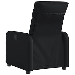 Acheter Maison Chic Fauteuil Relax pour salon, Fauteuil inclinable électrique Noir Similicuir -GKD12206